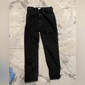 Abercrombie & Fitch Ankle Straight High Rise Jeans